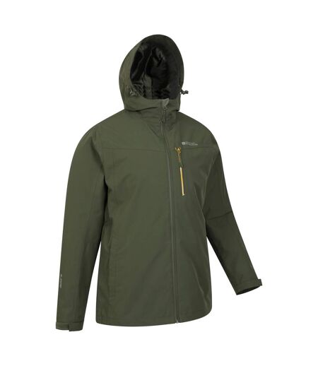 Mens Brisk Extreme Waterproof Jacket Green Mountain Warehouse
