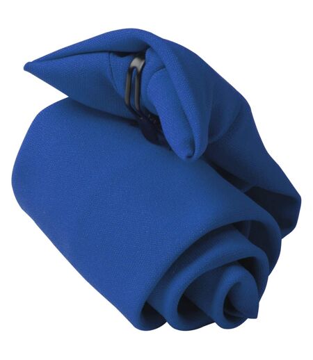 Lot de 2  Cravate à clipser homme taille unique bleu roi Premier