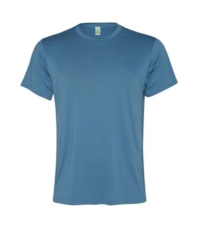 T-shirt slam homme bleu gris Roly Roly