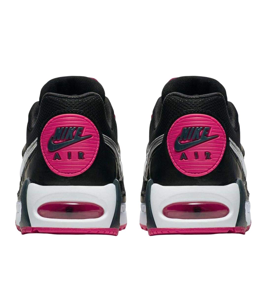 Womens/ladies Air Max Ivo Trainers Black Pink White Nike-2