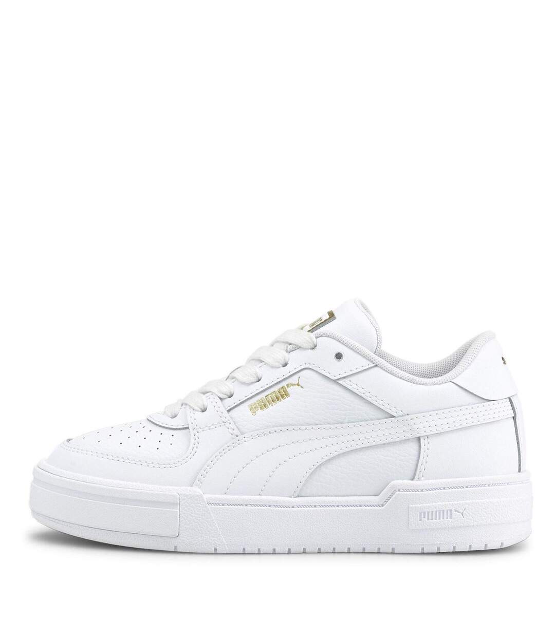 Womens/ladies Ca Pro Classic Low Cut Trainers White Puma-2