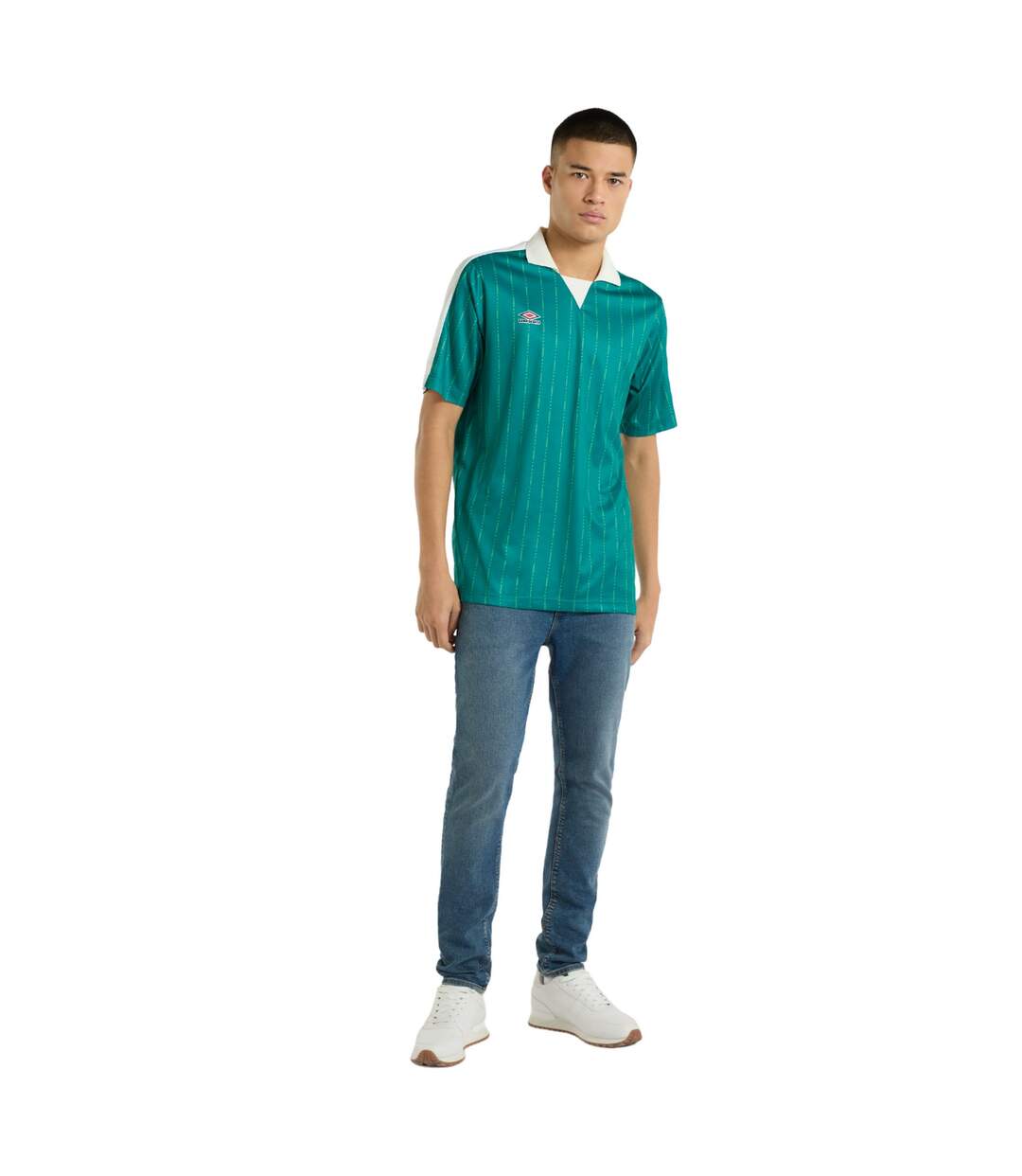 Umbro - Maillot - Homme (Vert / Jaune / Vert Quetzal) - UTUO2126-3