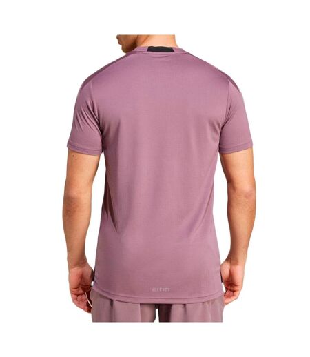 T-Shirt violet homme adidas ix9125