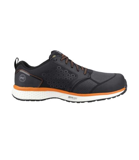 Mens reaxion safety trainers black/orange Timberland Pro