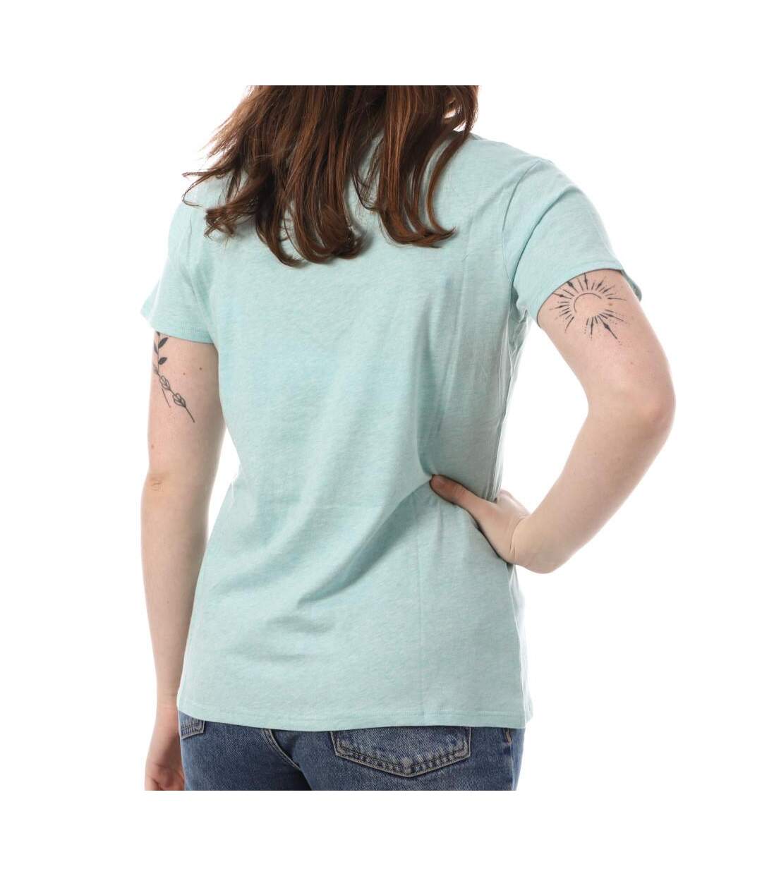 T-shirt bleu femme teddy smith narcisse - xs-2