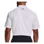 Polo Blanc/Noir Homme Under Armour Playoff - L-2