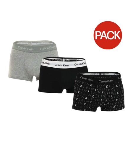Boxers homme noir / gris Calvin Klein