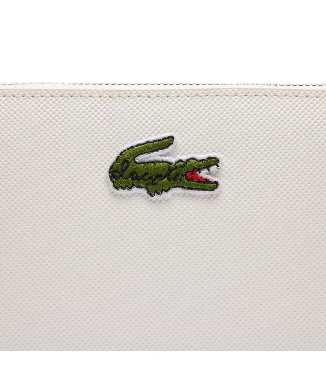 Porte-monnaie Femme 10,5 Cm X 20 Cm X 2,5 Cm Blanc Lacoste-3