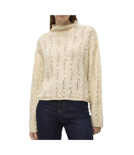 Pull Beige  Femme Vero Moda Rita - L