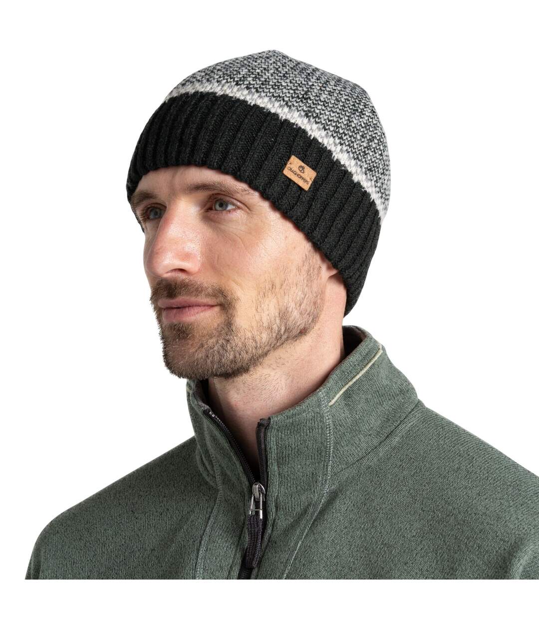 Bonnet Forster Homme Noir Craghoppers-2