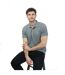Polo Rugger Homme Gris Gant-4