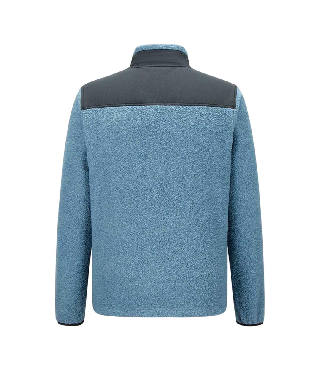 Mens Base Camp Fleece Jacket Blue Black Karrimor-2