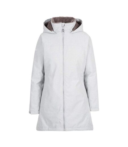 Womens/ladies Wintry Tp75 Waterproof Jacket Grey Marl Trespass