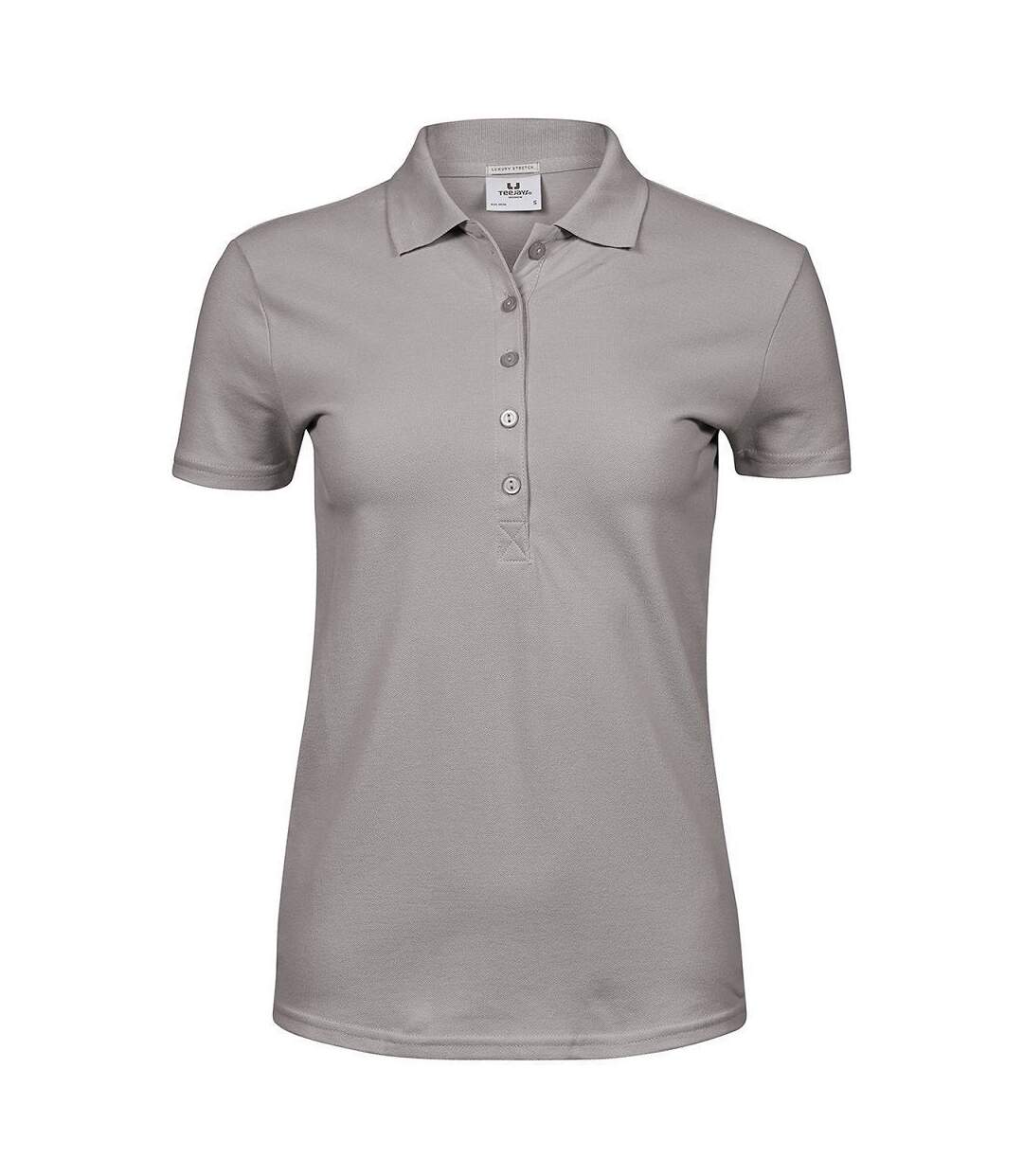 Polo manches courtes - Femme - 145 - gris stone