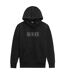 Mens Box Logo Fleece Hoodie Black Hurley-1