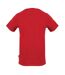 Mens Signpost Logo T-shirt Red Aquascutum-2