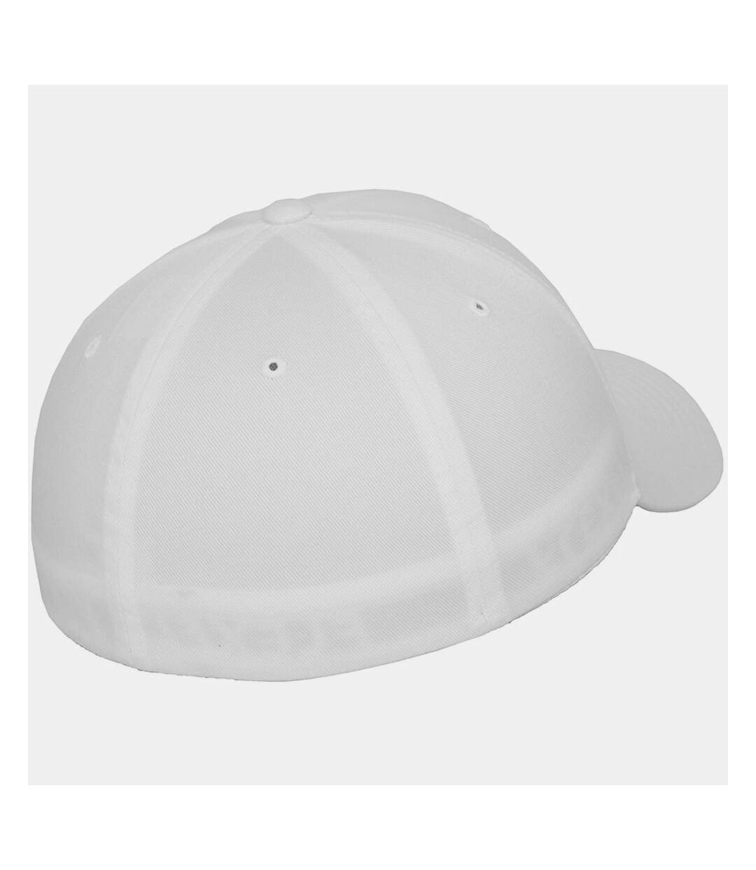 Casquette peignée wooly unisexe blanc Flexfit-2