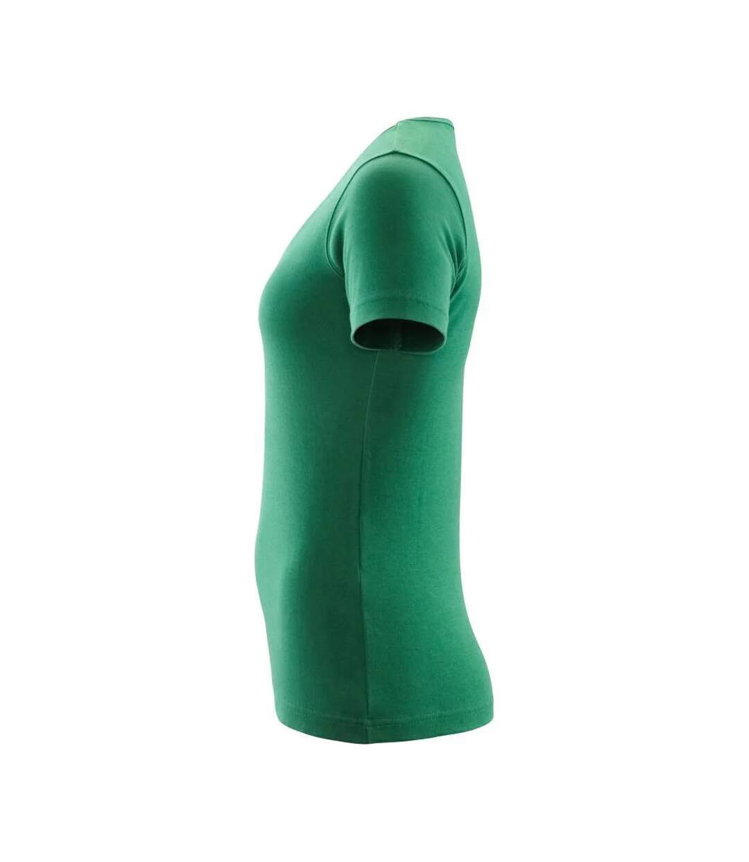 Womens/ladies Crossover Nice T-shirt Grass Green Mascot-4