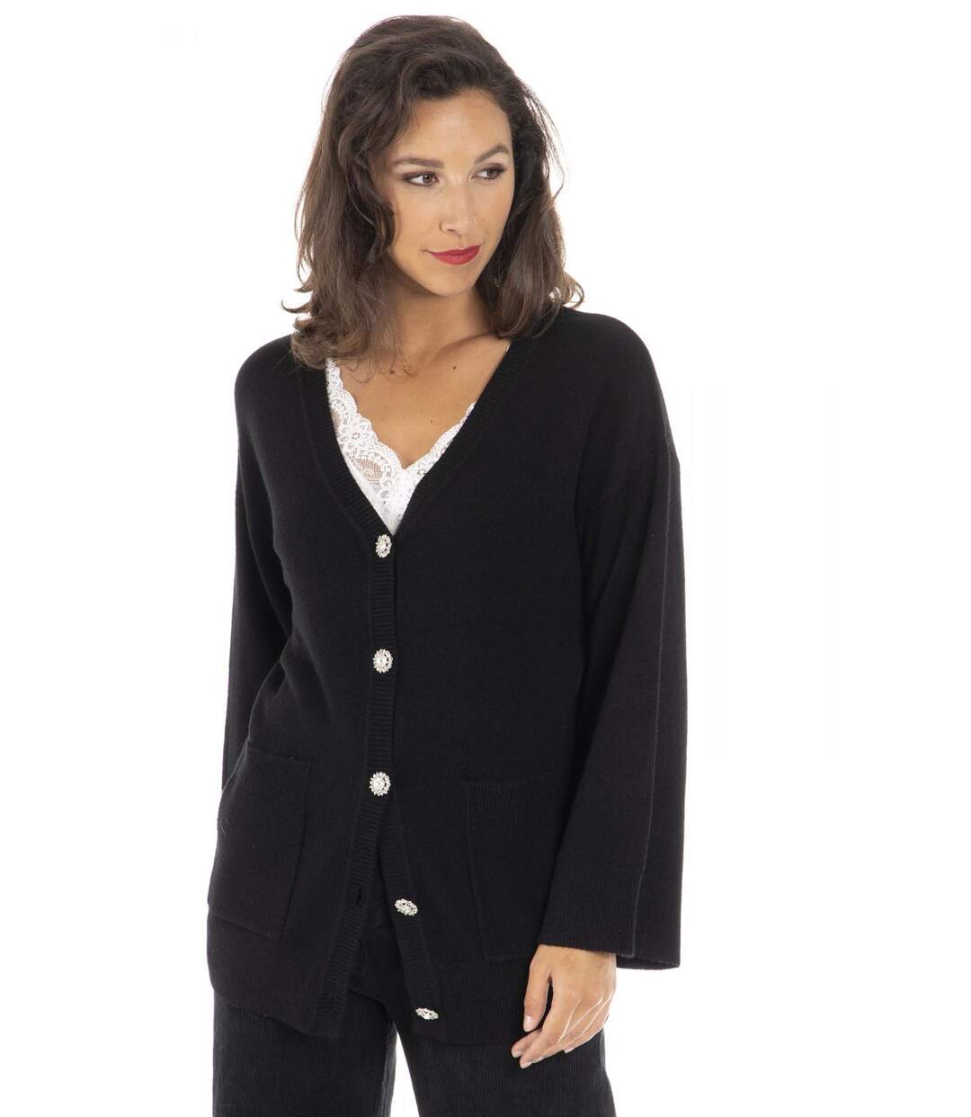 Gilet PAOLA Noir-1