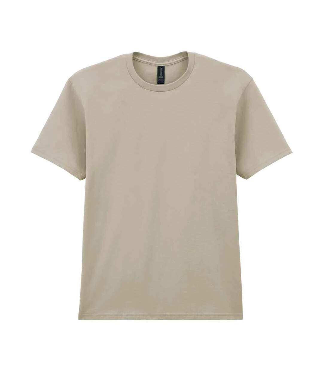 T-shirt Uni Manches Courtes Softstyle Homme Beige Gildan-2