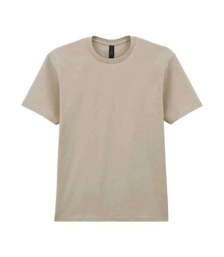 T-shirt Uni Manches Courtes Softstyle Homme Beige Gildan