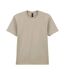 T-shirt Uni Manches Courtes Softstyle Homme Beige Gildan-2