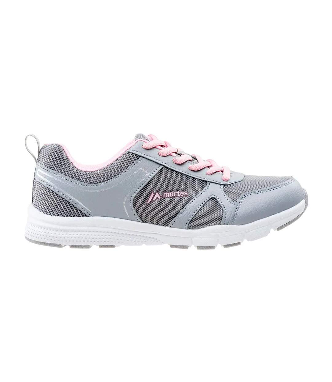 Baskets Celari Femme Gris Clair Rose Argenté Martes-3