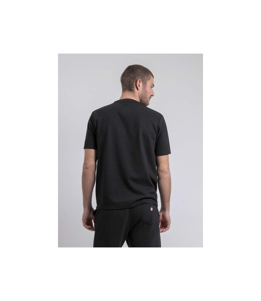 T-shirt col rond pur coton oversize NEWAX