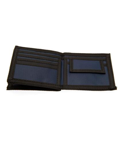 Tottenham Hotspur FC Touch Fastening Canvas Wallet (Navy/Black/White) (One Size) - UTTA3488