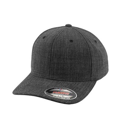 Flexfit Unisex Adult Melange Cap (Black) - UTPC5728