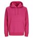 Sweat à capuche - JACK&JONES - Unisexe - JJ3902 - rose fuchsia