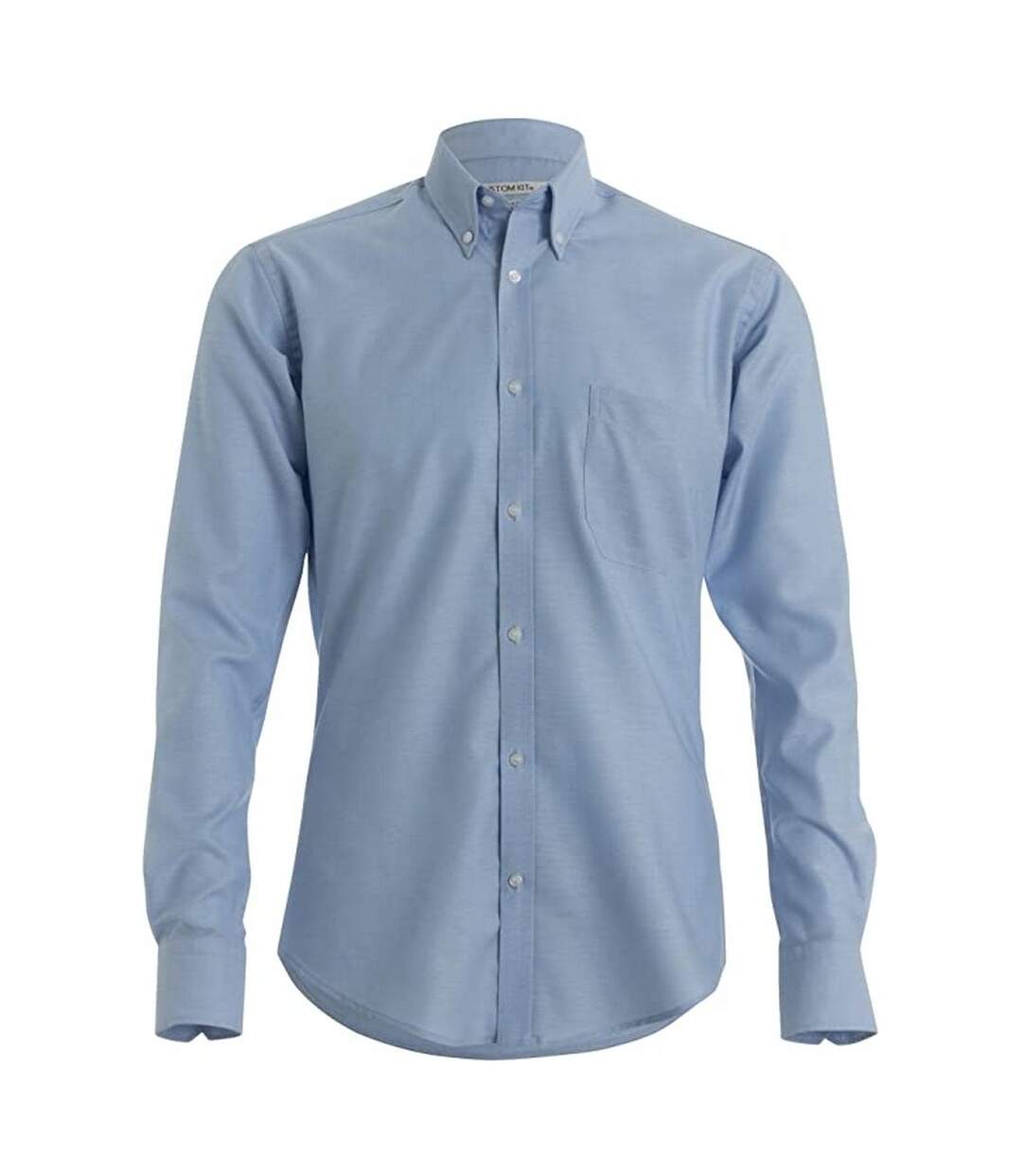 Chemise oxford homme bleu clair Kustom Kit-1