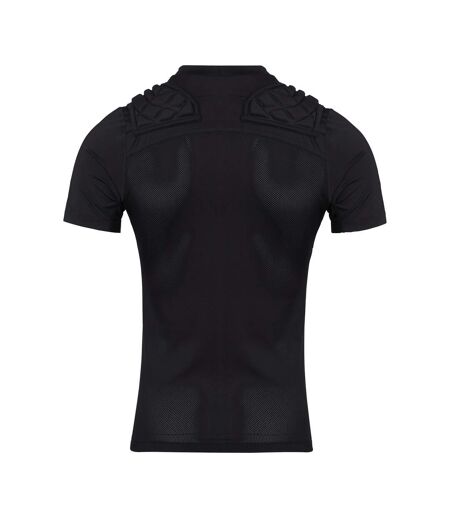 Unisex Adult Logo Protection Vest Black White Silver Canterbury