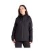 Womens/ladies Cortina Extreme Waterproof 3 Layer Ski Jacket Black Mountain Warehouse-2