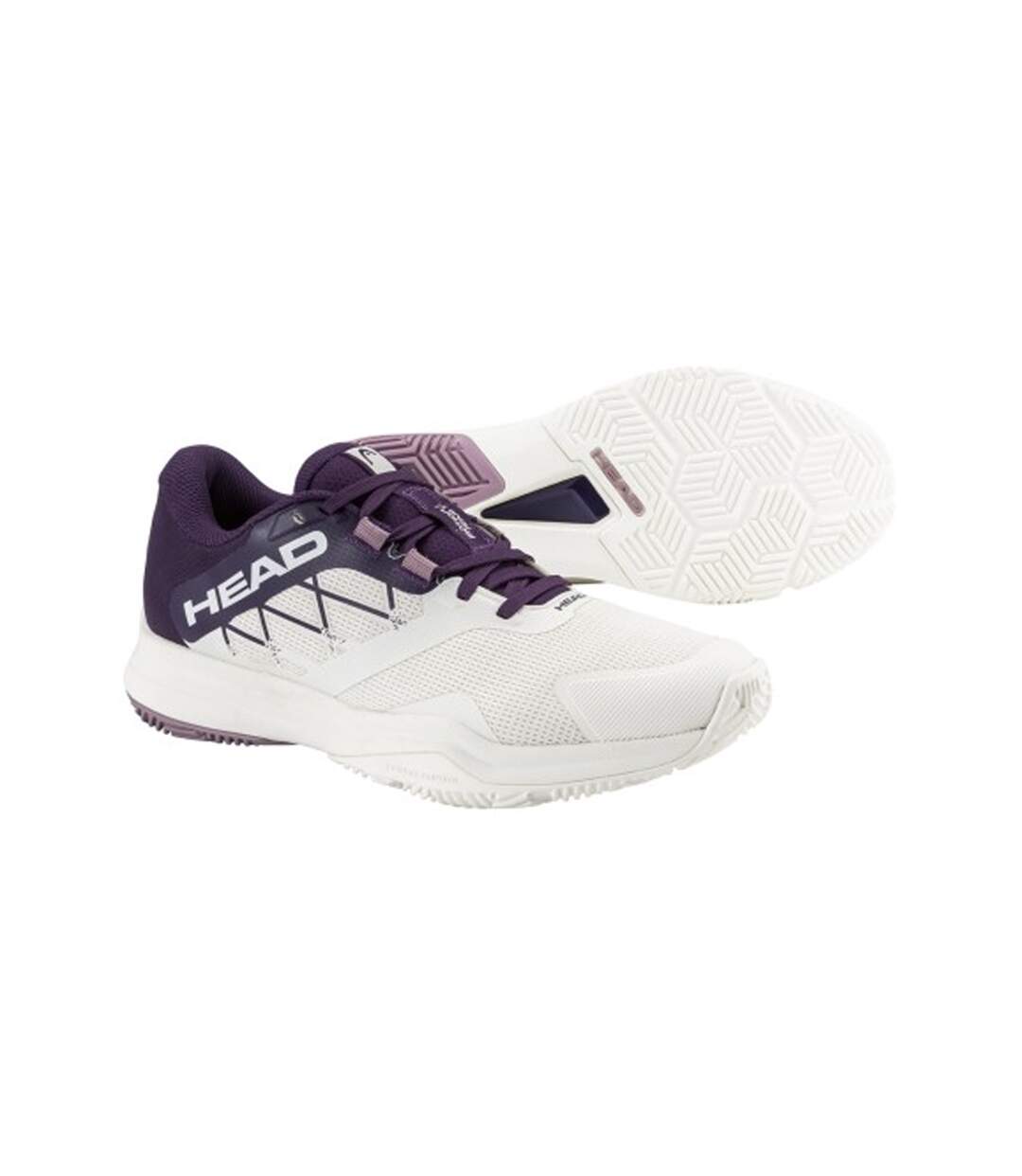 Chaussures De Padel Motion Team 1.5 Femme Blanc Violet Head-1