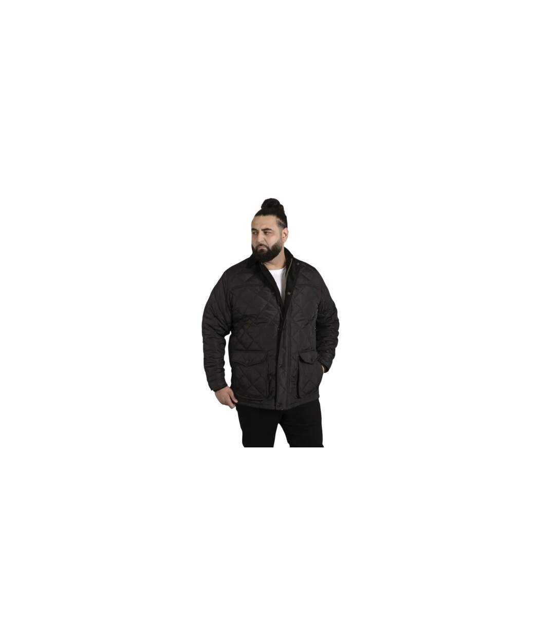 Doudoune D555 Harborough Homme Noir Duke-1
