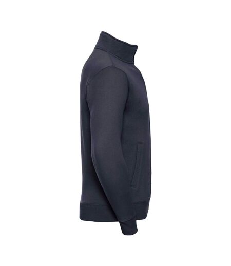 Mens Authentic Sweat Jacket French Navy Russell