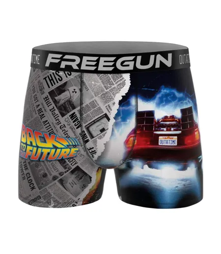 Lot de 3 boxers homme Back to the future Freegun