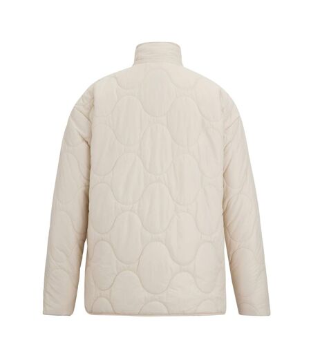 Womens/ladies Carlotte Quilted Padded Jacket Light Vanilla Regatta