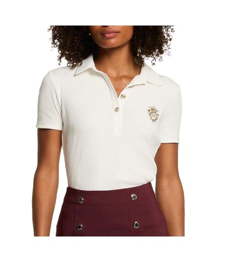 Polo blanc femme morgan dpolla