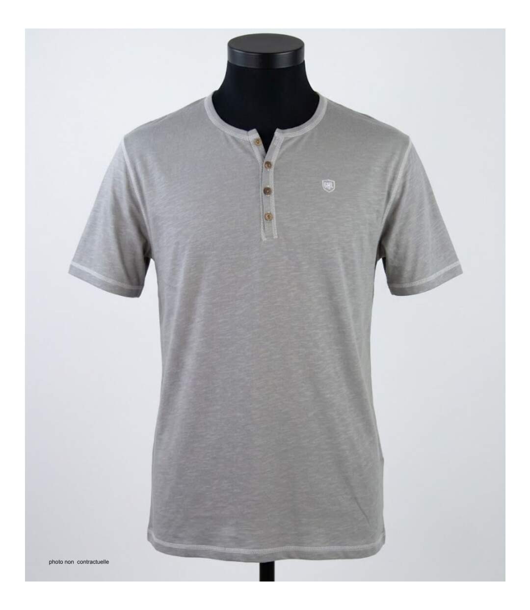 Tee - shirt col boutons SPINOSA4-3
