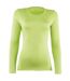 Rhino Womens/Ladies Sports Baselayer Long Sleeve (Lime) - UTRW2829