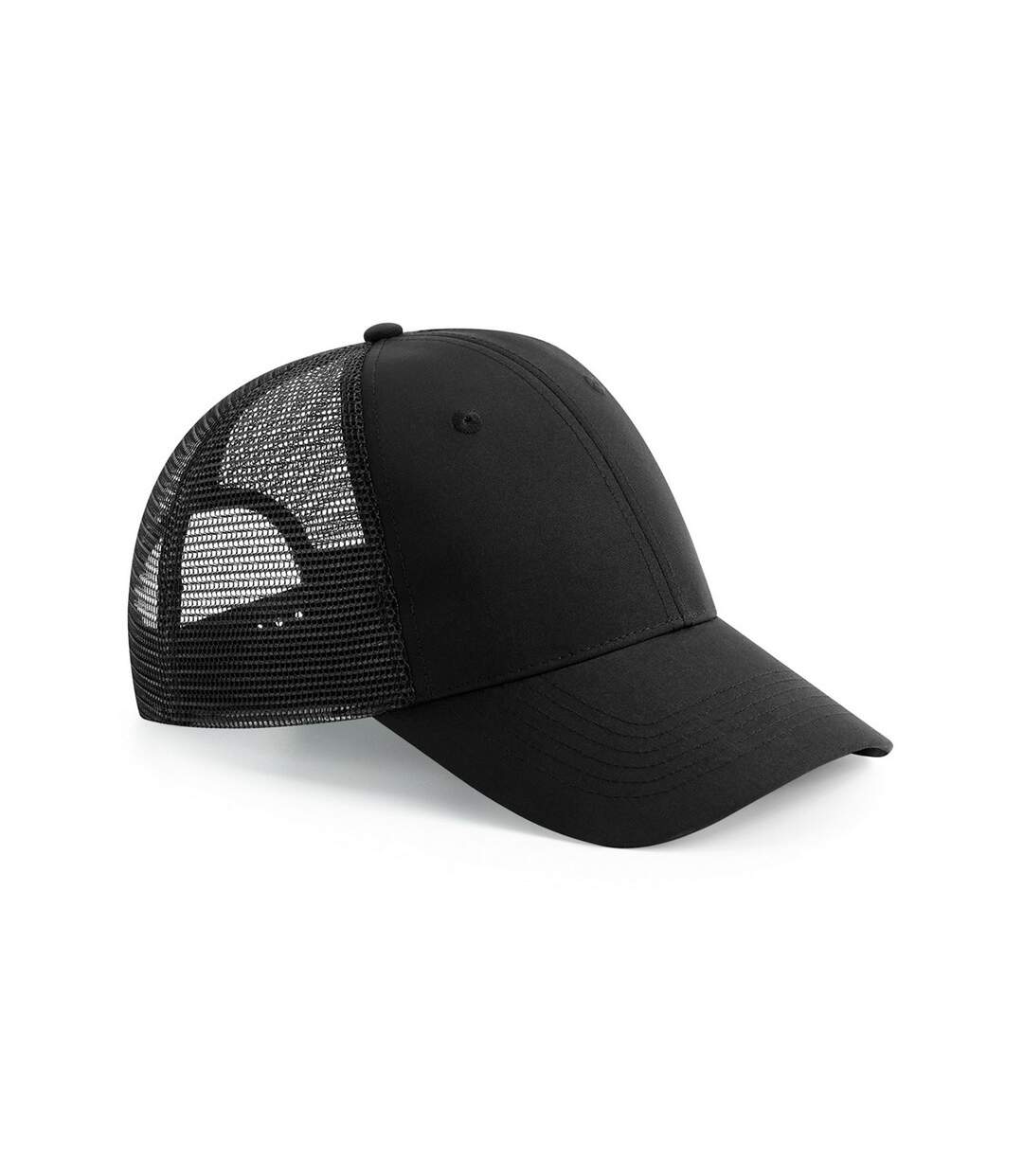 Beechfield Recycled Snapback Cap (Black)