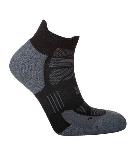 Socquettes Supreme Homme Noir Gris Chiné Hilly
