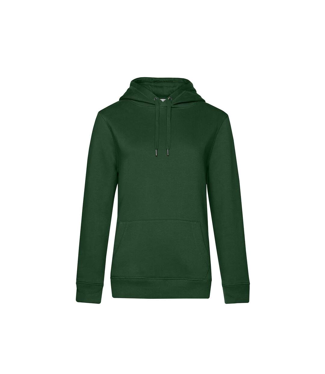 Femme/ladies Queen Hoody Vert Bouteille B&C-1