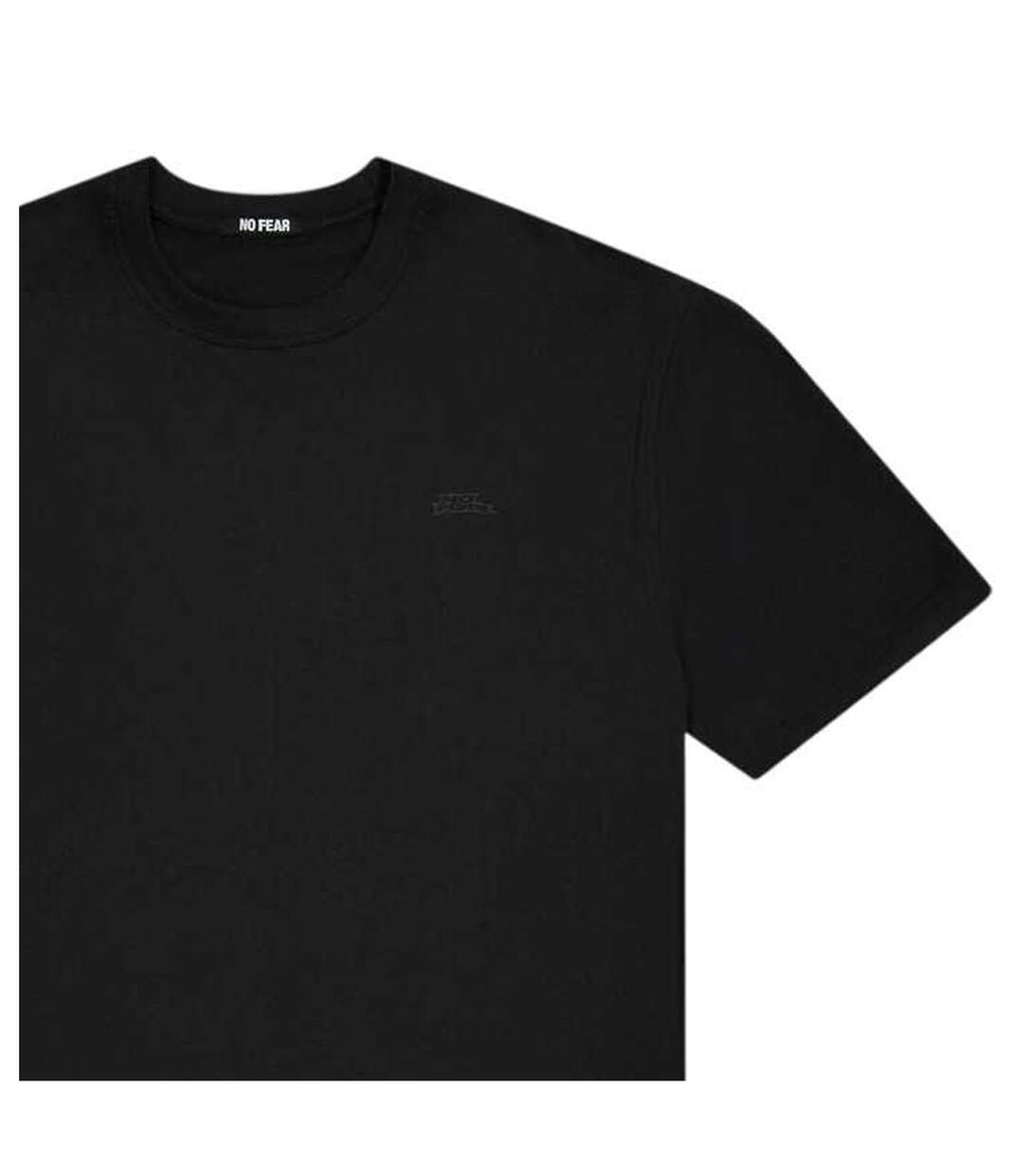 T-shirt Motif/style Logo Homme Noir No Fear-3