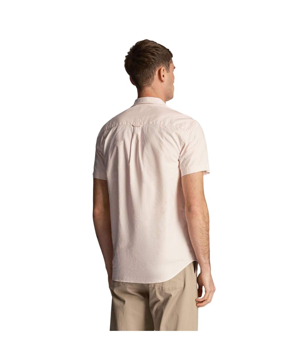 Chemise Manches Courtes Homme Rose Lyle & Scott-3