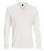 Polo manches longues - Homme - 03983 - blanc