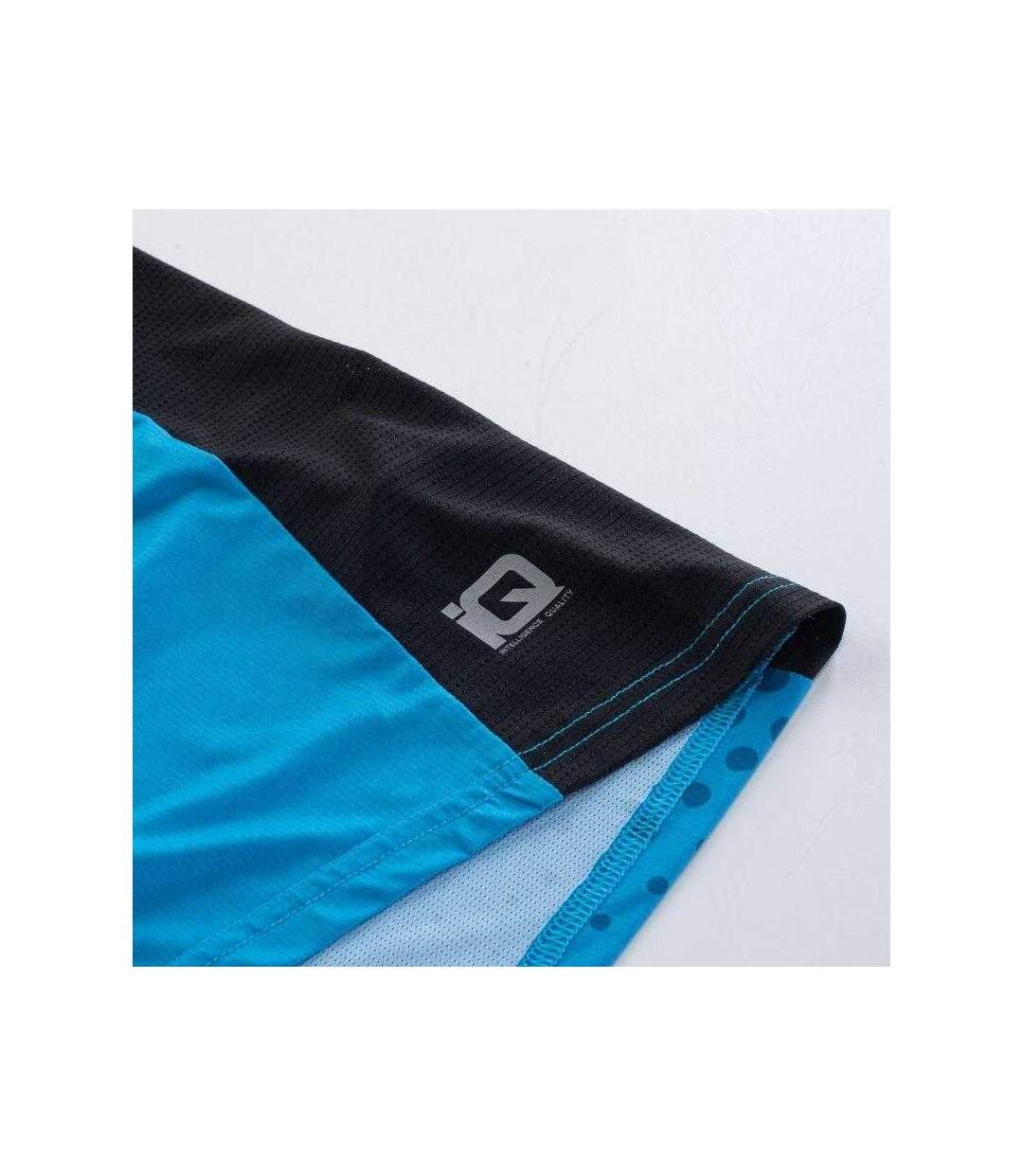 Mens Ileno Running T-shirt Blue Black IQ-4