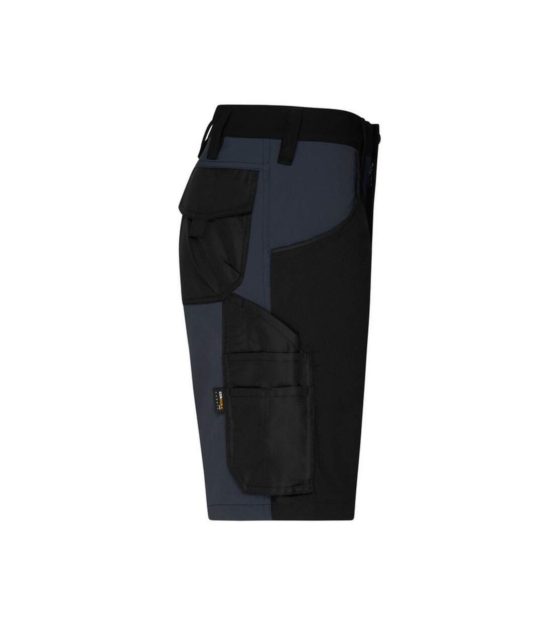 Short À Poches Workwear Adulte Noir Carbone James And Nicholson-3